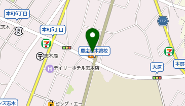 桃菜 志木本町店の地図画像