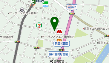 バーミヤン 藤沢駅南店の地図画像