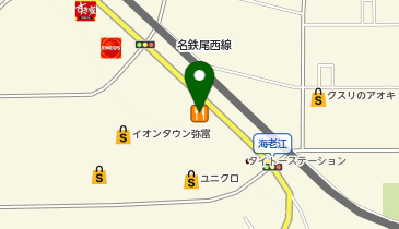 バーミヤン 愛知弥富店の地図画像