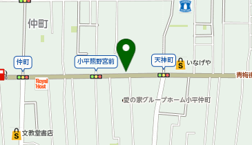 バーミヤン 小平仲町店の地図画像
