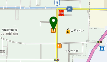 バーミヤン 八尾南店の地図画像
