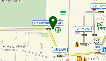 バーミヤン 立川駅北口店の地図画像