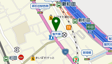 バーミヤン 新杉田店の地図画像