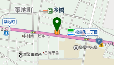 バーミヤン 高松松島店の地図画像