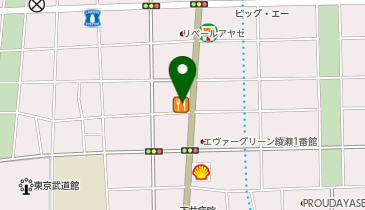 バーミヤン 足立綾瀬店の地図画像