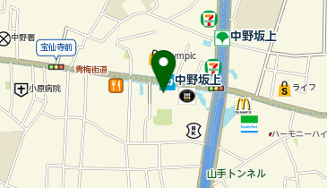 バーミヤン 中野坂上店の地図画像