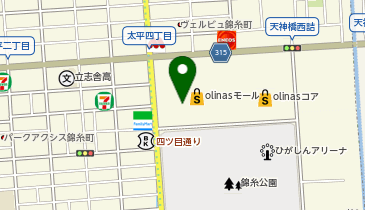 バーミヤン オリナス錦糸町店の地図画像