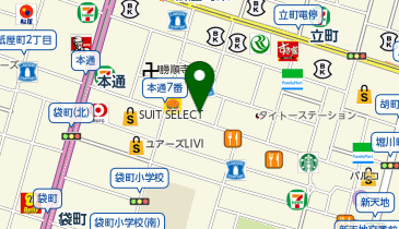 バーミヤン 広島本通店の地図画像