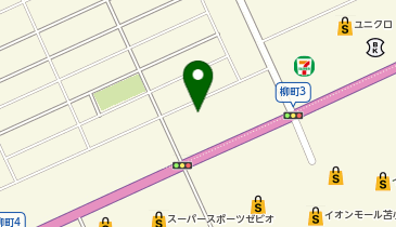 バーミヤン 苫小牧店の地図画像
