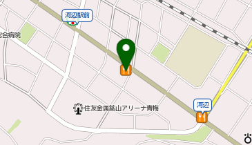 バーミヤン 青梅河辺店の地図画像