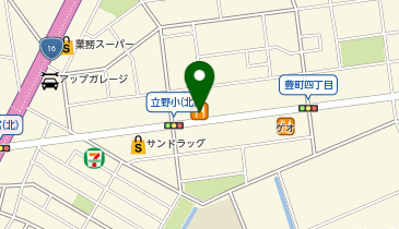 バーミヤン 春日部豊町店の地図画像
