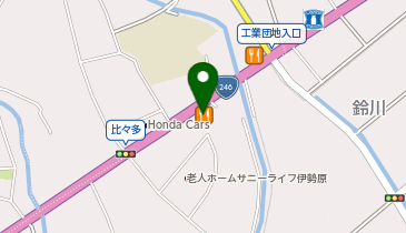 バーミヤン 伊勢原店の地図画像