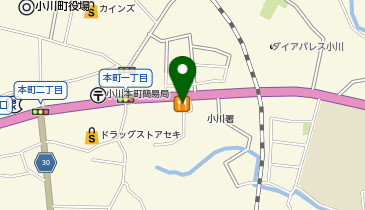 バーミヤン 小川町店の地図画像