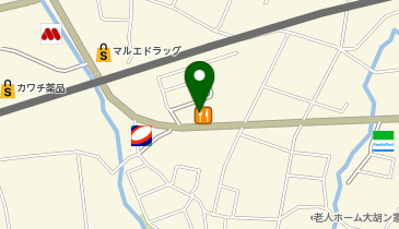 バーミヤン 大胡店の地図画像