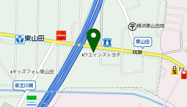 バーミヤン 東山田駅前店の地図画像