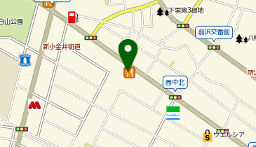 バーミヤン 東久留米滝山店の地図画像