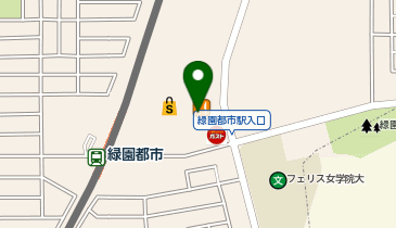 バーミヤン 緑園都市店の地図画像