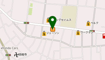 バーミヤン 三郷戸ケ崎店の地図画像