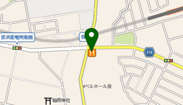 バーミヤン 泉弥生台店の地図画像