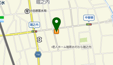 バーミヤン 小田原堀之内店の地図画像