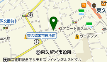 とんから亭 東久留米店の地図画像