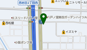 から好し 東大阪瓜生堂店の地図画像