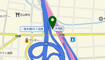 から好し 一宮木曽川インター店の地図画像