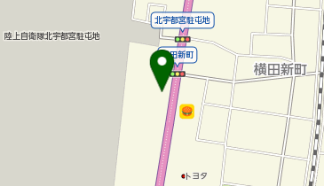 とんから亭 宇都宮上横田店の地図画像