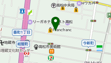 ガスト 高松丸亀町店(から好し取扱店)の地図画像