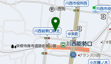 ガスト 川西能勢口駅前店(から好し取扱店)の地図画像