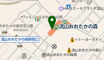 ガスト 流山おおたかの森駅前店(から好し取扱店)の地図画像