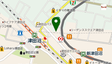 ガスト 津田沼駅前店(から好し取扱店)の地図画像