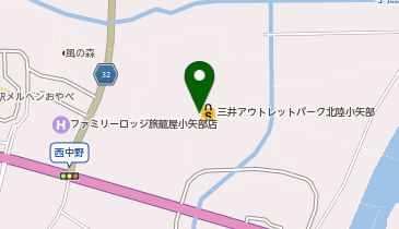 ガスト 三井アウトレットパーク北陸小矢部店の地図画像