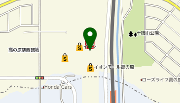 ガスト イオンモール高の原店の地図画像