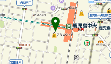 ガスト 鹿児島中央駅前店の地図画像