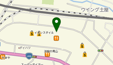 ガスト イオンモール成田店の地図画像