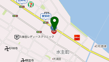 ガスト 唐津店(から好し取扱店)の地図画像