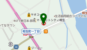 ガスト 桐生店(から好し取扱店)の地図画像