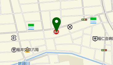 ガスト 福井文京店(から好し取扱店)の地図画像