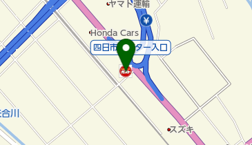 ガスト 四日市インター店(から好し取扱店)の地図画像