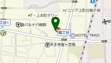 ガスト 天王寺桃山店(から好し取扱店)の地図画像