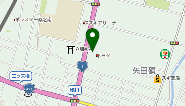 ガスト 桑名店(から好し取扱店)の地図画像