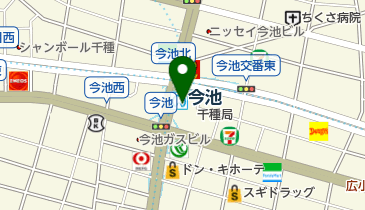 ガスト 今池駅前店(から好し取扱店)の地図画像