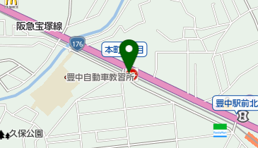 ガスト 豊中本町店(から好し取扱店)の地図画像