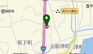 ガスト 島原店(から好し取扱店)の地図画像