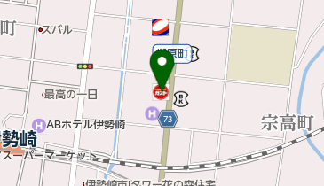 ステーキガスト 伊勢崎柳原店の地図画像