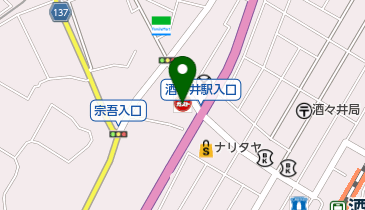 ガスト 酒々井店(から好し取扱店)の地図画像