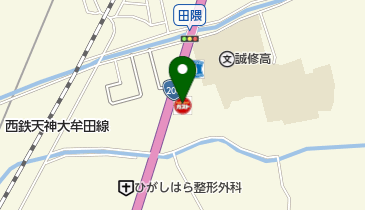 ステーキガスト 大牟田店の地図画像