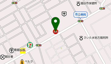 ステーキガスト 東越谷店の地図画像