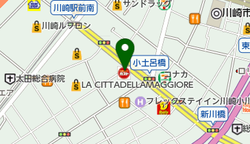 から好し 川崎新川通り店の地図画像